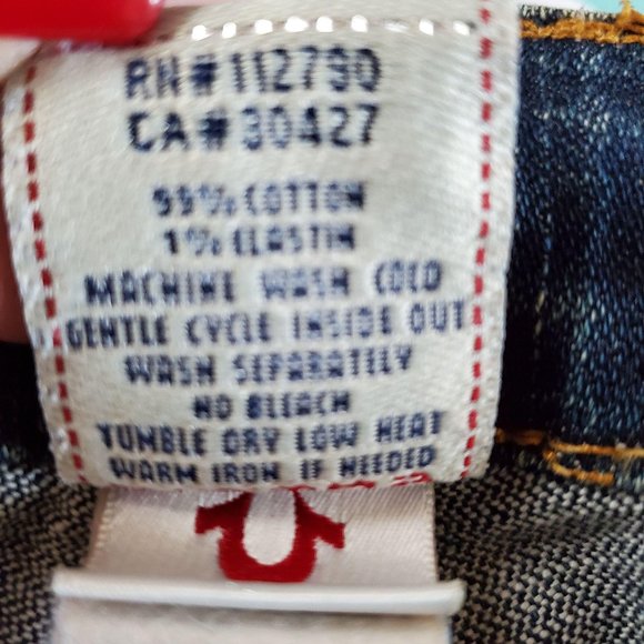 NWOT True Religion Dark Wash Women's Jeans 25 - Picture 7 of 8